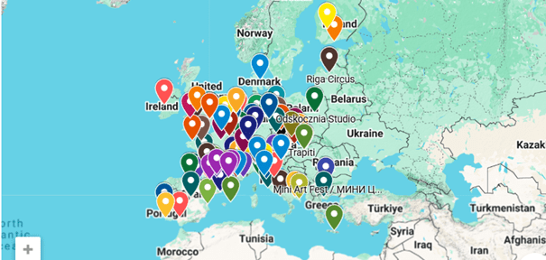 🗺️ Une Carte Européenne pour un Cirque&nbsp;Inclusif